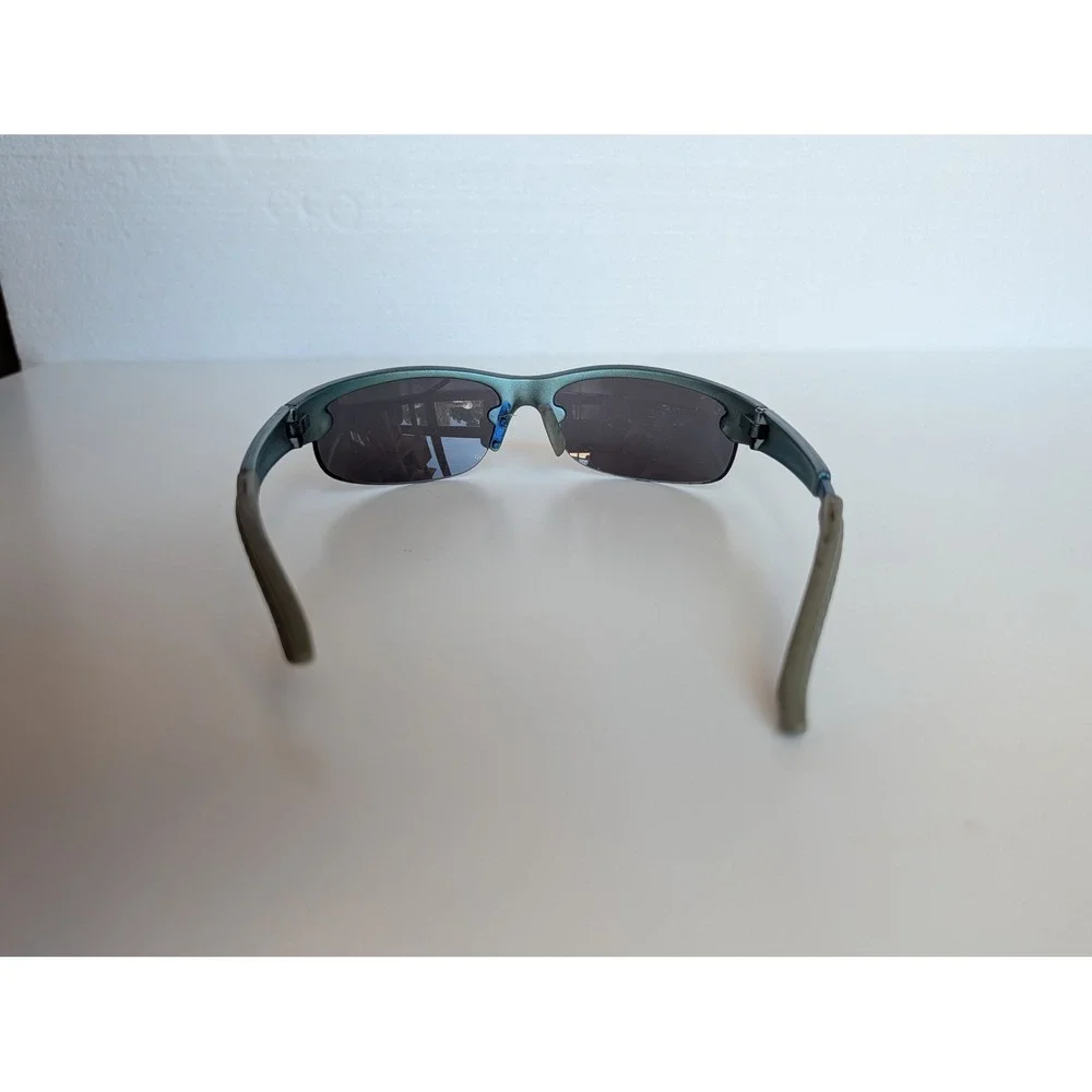 Harley-Davidson‎ Wrap Sunglasses Silvery Blue Metallic Bar & Shield Logo Taiwan